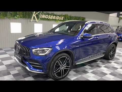 2020 Mercedes GLC43 V6 AMG (Premium Plus) G-Tronic+ 4MATIC Brilliant Blue + 21"s + Driver Pack
