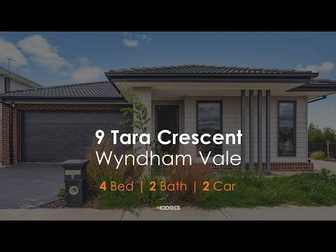 9 Tara Crescent, Wyndham Vale - Property Walk Thru Video - Hodges Bentleigh