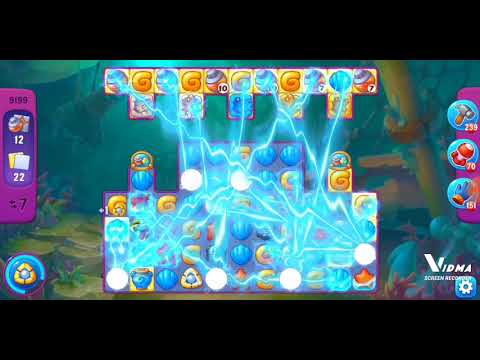 Fishdom. 9199 super hard level no boosters and diamonds. 13 moves