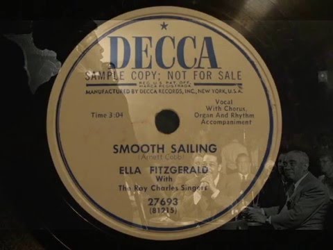 78rpm: Smooth Sailing - Ella Fitzgerald, 1951 - Decca Promo 27693