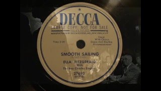 78rpm: Smooth Sailing - Ella Fitzgerald, 1951 - Decca Promo 27693