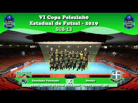 Pelezinho x Bonito - Sub 13 - VI Copa Pelezinho Estadual.