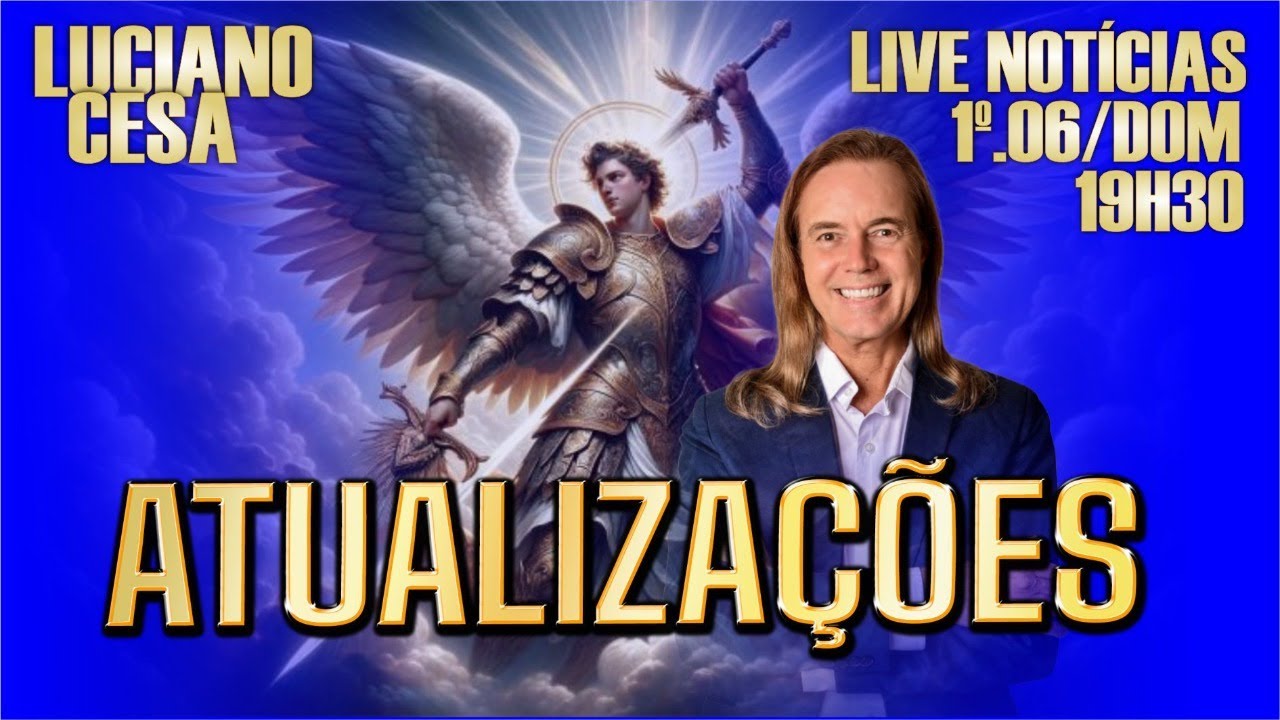 1 jun. ATUALIZAÇÕES LUCIANO CESA. Ao Vivo. Compartilhem !
