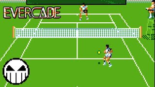 Jimmy Connors' Tennis (Evercade - Atari Lynx Collection 1) Gameplay
