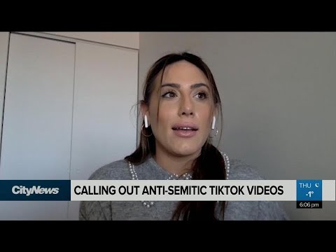 Calling out anti-Semitic TikTok videos
