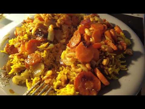 MongoTV_8823 - Min Aftensmad -KARRY RIS Med Stegte LØG og GULERØDDER og REJER og TAMARI SOVS