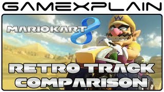 Mario Kart 8 Retro Tracks Comparison (MK7 & Double Dash Head-to-Head)