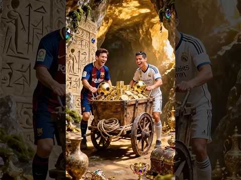 ميسي و كريستيانو من فقراء إلي أغنياء للابد‼️😨#ذكاء_اصطناعي #ميسي #كريستيانو #football #shorts