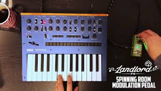 Video thumbnail for LANDLORD FX "Spinning Room" Modulation with a Korg Monologue by GUITARGUITAR