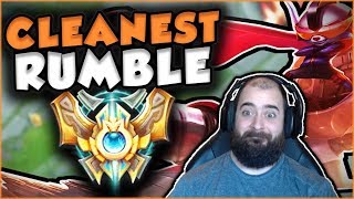 MY NEW MAIN? RUMBLE BURNING TO CHALLENGER! THE CLEANEST RUMBLE TOP GAMEPLAY! - League of Legends
