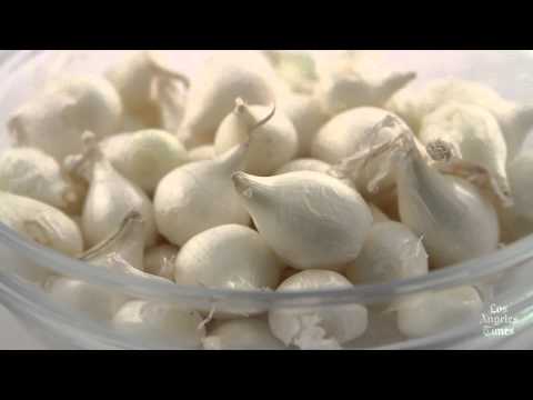 How to Peel Pearl Onions: LA Times Test Kitchen Tip