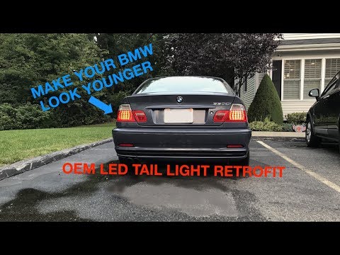 E46 BMW LCI LED Taillight Retrofit! | PART 1