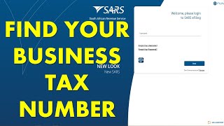 Find your business (or company) tax number online with SARS