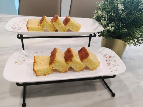 Almond Semolina Cake for beginner