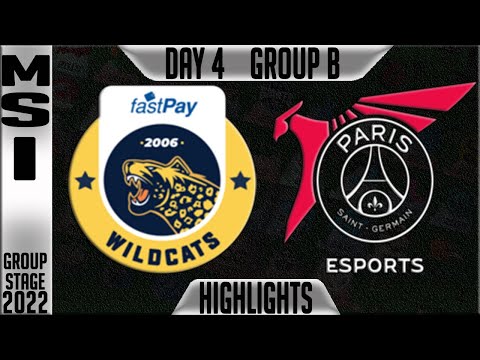 IW vs PSG Highlights | MSI 2022 Day 4 Group B | Fastpay Wildcats vs PSG Talon