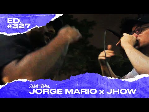 Jorge Mario x Jhow (Semi-final) | 327ª Batalha da Matrix - 29/10/2019