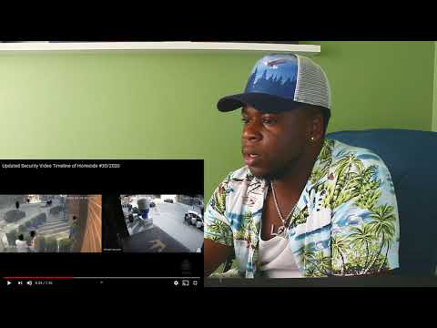 American Reaction Updated Security Video Timeline of Homicide