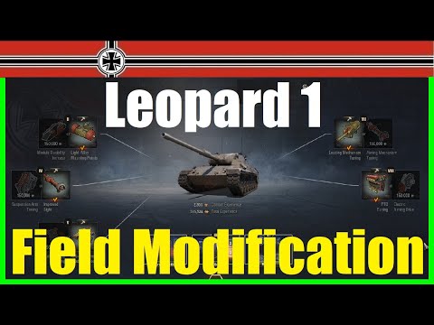 Leopard 1 ~ WoT ~ 🏞️ Field Modification ~ 🎁 Bonus Code ~ World of Tanks