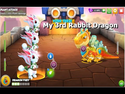 My 3rd Moon Rabbit Dragon-Dragon Mania legends | Dragon of The Week Moon Rabbit Dragon | DML