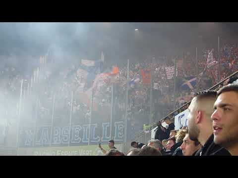 Racing Straßburg vs. Olympique Marseille 3:3, Support Marseille