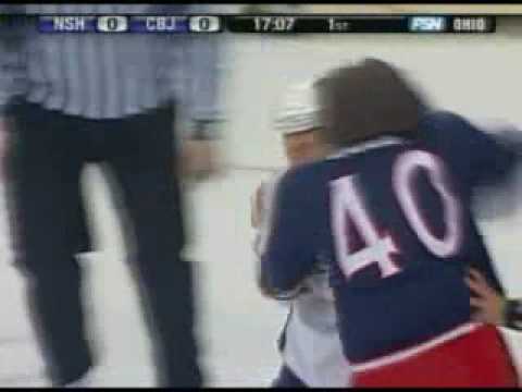 Jordin Tootoo vs Jared Boll