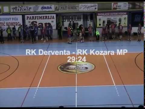 10. kolo Prve m:tel lige (m) RK Derventa - RK Kozara MP 16.11.2019.