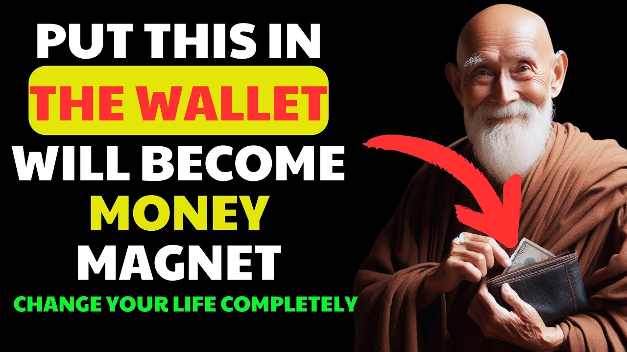 Put THIS in Your WALLET and You'll NEVER Run Out of MONEY! | POWERFUL Buddhist Teachings