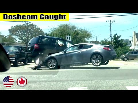 Ultimate North American Cars Driving Fails Compilation - 195 [Dash Cam Caught Video]