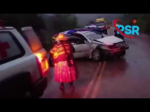 ACCIDENTE DE TRANSITO EN LA RUTA A TARIJA SALIENDO DE ENTRE RÍOS, EL MISMO ARROJA HERIDOS 