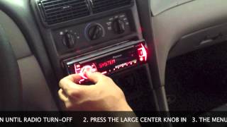 How To Set Clock on Pioneer Car Radio