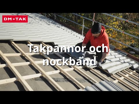 Takskolan. Takpannor del 2 - Takpannor och nockband