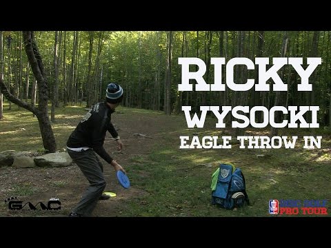 Ricky Wysocki EAGLE During Green Mountain Championships - Disc Golf Pro Tour