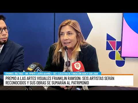 El Premio a las Artes Visuales Franklin Rawson reconocerá a seis artistas