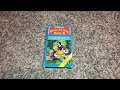 Disney S Sing Along Songs Heigh Ho VHS Overview