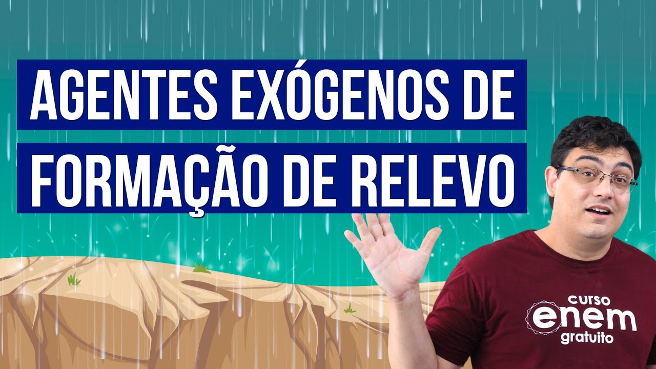 AGENTES EXÓGENOS DE FORMAÇÃO DE RELEVO | Resumo de Geografia para o Enem