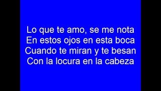 Lo que te amo  - letra crecer german