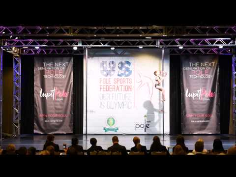 PAIGE OLSON - POLE SPORTS CHAMPIONSHIPS USA 2015 - NOVICE WINNER