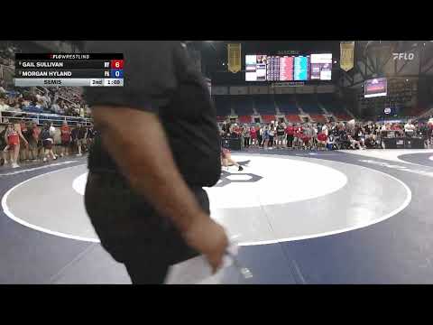 USMC Junior & 16U Nationals | 105 lbs Women’s Freestyle Semifinals | Gail Sullivan vs Morgan Hyland