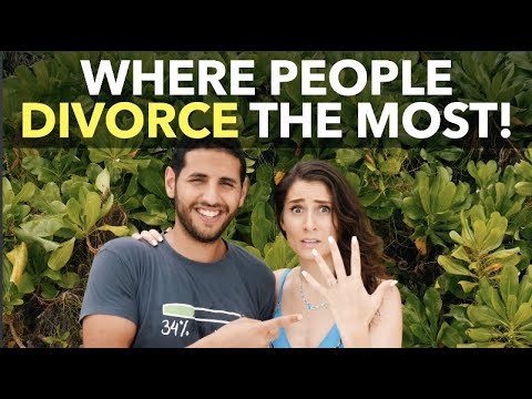 Where People Divorce The Most!