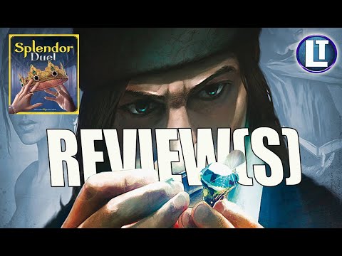 My Favorite 2 PLAYER Game:  Splendor Duel Review