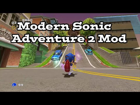 Modern Sonic Adventure 2 Mod Demo - SpongicX Plays