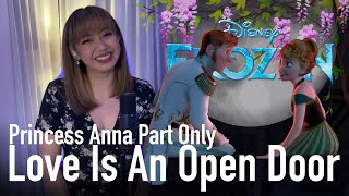Love Is An Open Door | Princess Anna Part Only Instrumental | Frozen | Disney | Karaoke
