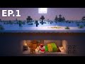 Surviving A Frozen Superflat Wasteland In Minecraft