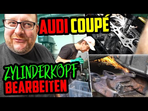 AB zu Björn Pieper! - Audi Coupé 5Zylinder - Zylinderkopf überholen & kleines Tuning!