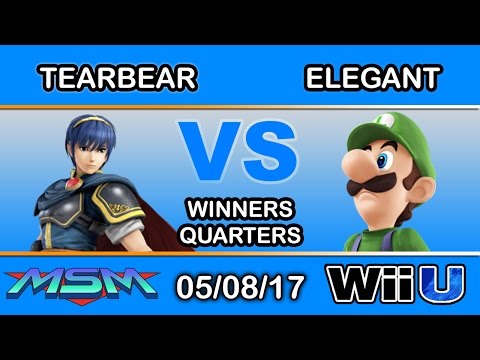 MSM 96 Tearbear (Marth) Vs. BSD | Elegant (Luigi) Winners Quarters - Smash Wii U