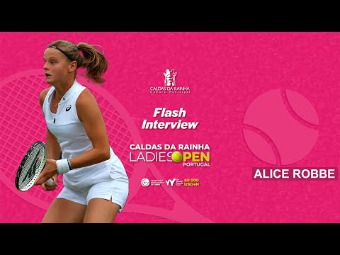CALDAS DA RAINHA LADIES OPEN 2023 - Entrevista com Alice Robbe