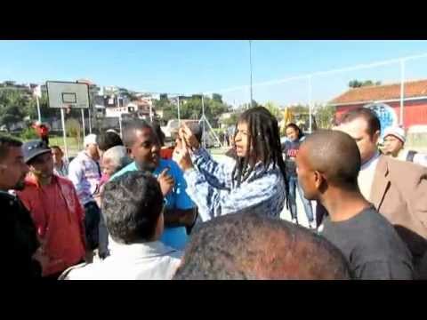Protesto contra destruição das Quadras do Parque do Planalto em Carapicuiba-SP