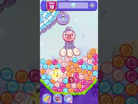 Angry Birds Dream Blast Level 175 no booster [Gameplay] optimized for smartphones [Rovio]