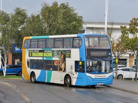 Stagecoach Hull 19211 NK57DWX on 5 to Hull Interchange 20251004 Part 2