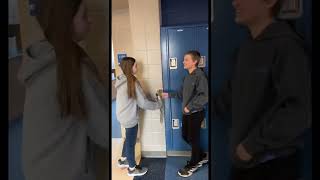 Trash by Death Grips plays over Landon giving Sloan Flowers #shorts #funny #hiphop